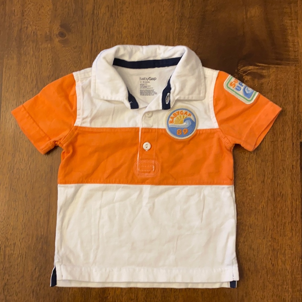 Baby Gap 12-18M Collared Polo